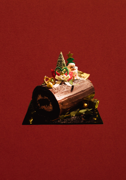 Christmas Log Cake#01