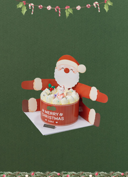 Santa Hug - Chocolate Black Forest