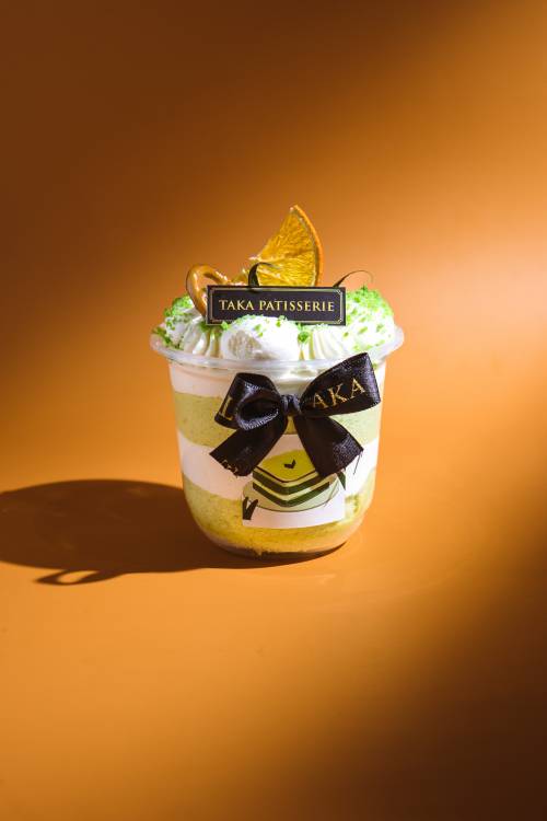 Pandan Mousse Cup