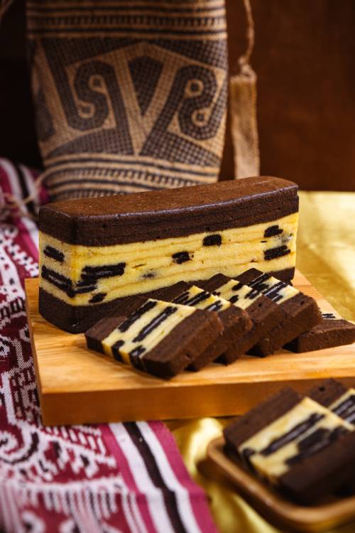 Kek Lapis Oreo Coklat