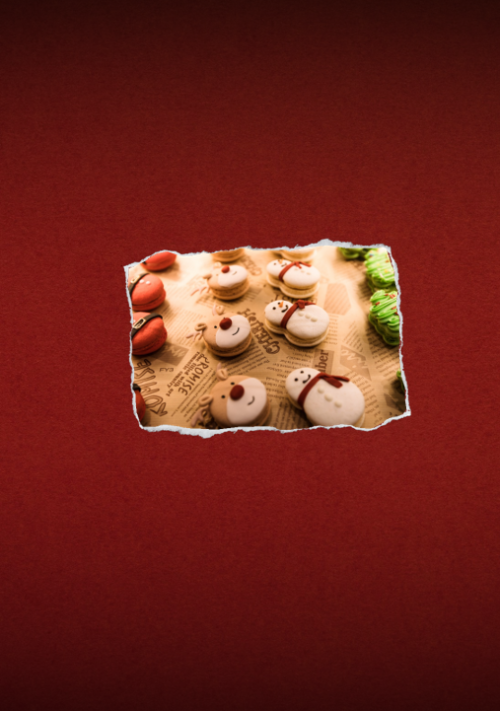 Christmas Decoration Macaroon